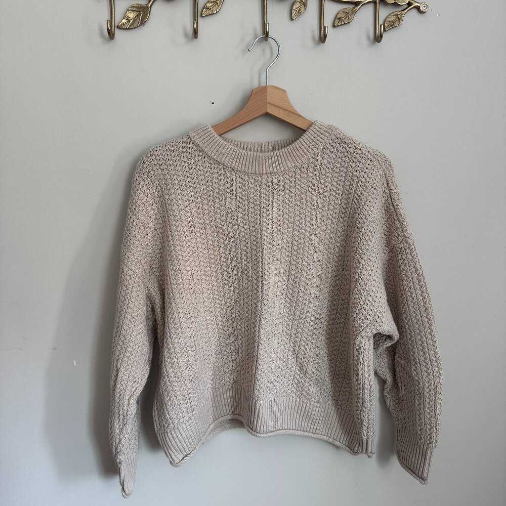 Universal Thread Beige Knit Sweater - Size XL